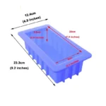 Loaf Bar Soap Mold 900gm - Image 2