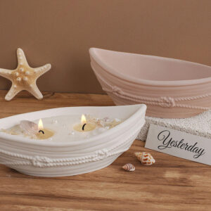 Boat Tray Silicone Mold for Candle