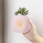 Gypsum Mold Sunflower Cement Vase - Image 2