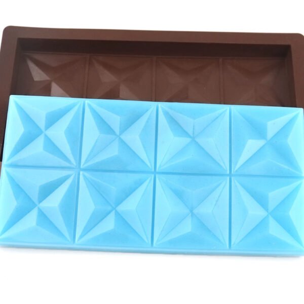 Diamond Shape Large Hole Chocolate Mold