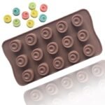 Half Moon Polka Dot Chocolate Mold