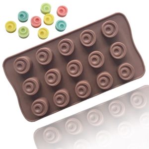 Half Moon Polka Dot Chocolate Mold