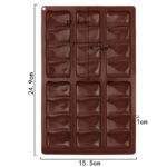 Wave Shape Silicon Chocolate Mold
