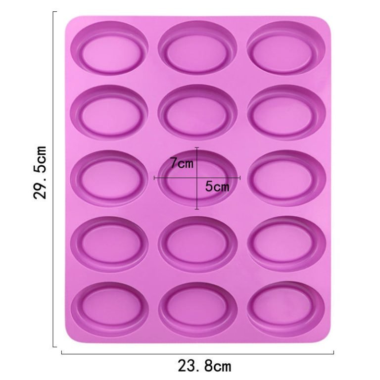 15 Hole Even Oval mold