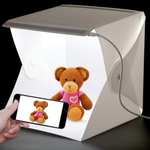 Mini Photo Light Studio Box With Free 6 Backdrops