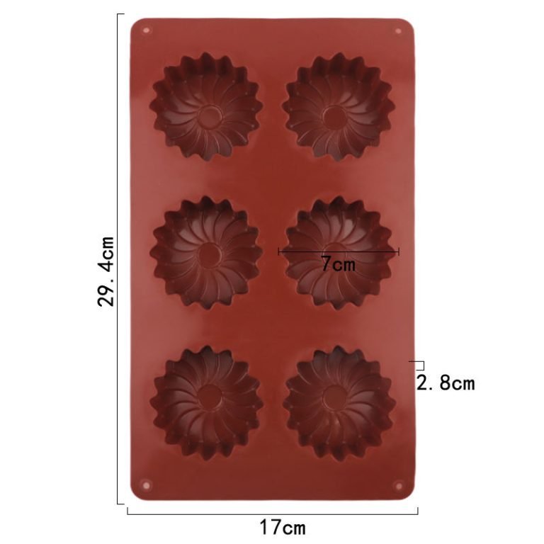 Vortex Flower Shape Mold