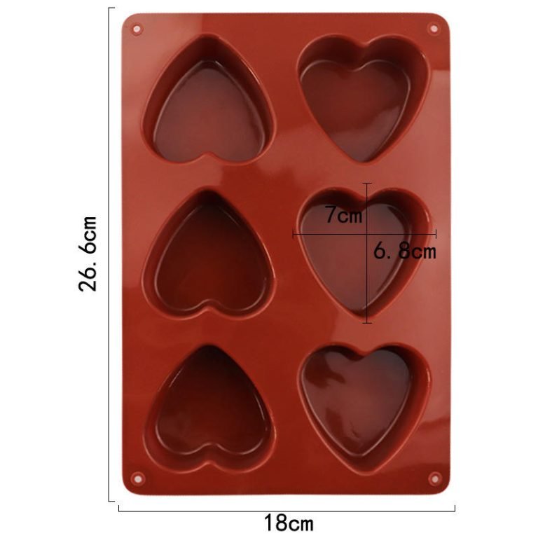 love Heart Shape Silicone Cake Mold